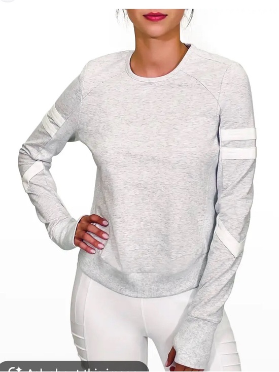 blanc noir Tops - blanc noir Maitri Cropped Sweatshirt